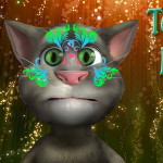 Кот Том: Живопись на лице