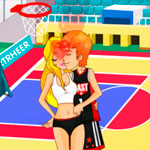 Баскетболист и девушка