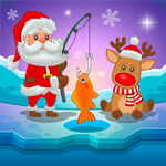 Рыбалка с Санта Клаусом