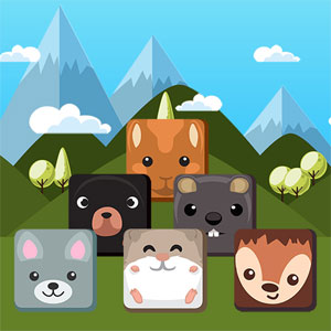 Кубики с хомяками